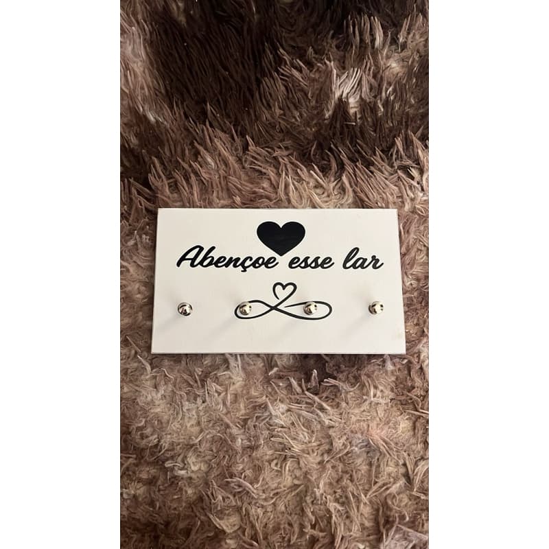 Porta Chaves De Parede Organizador Decoração Para Casa Pequeno