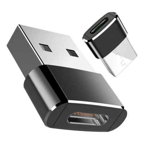 Adaptador Tipo C Fêmea Para Usb Macho Plug 2.0