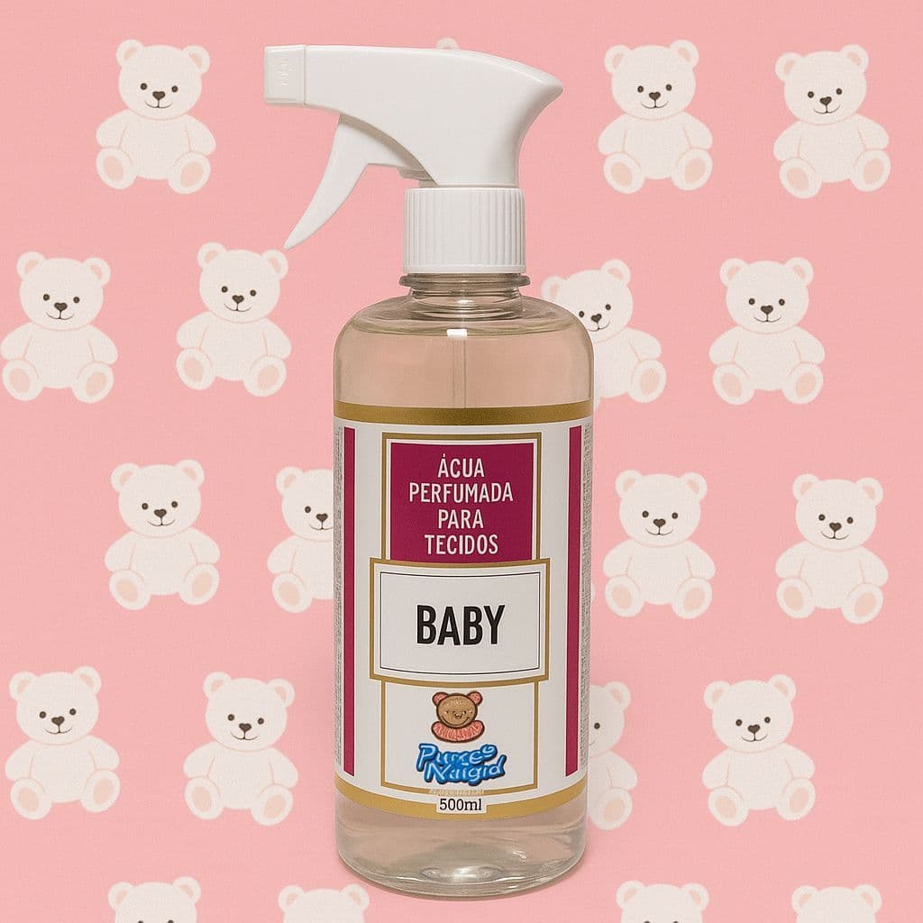 Água Perfumada para Tecidos e Roupas Baby 500ML - Pura Magia