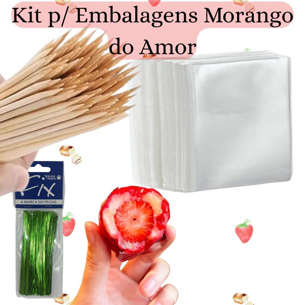 KIT EMBALAGENS 100 FOLHAS TRANSPARENTE CELOFANE 18X18CM 100 FECHOS VERDE 100 UNIDADES PALITOS TALGE 18CM