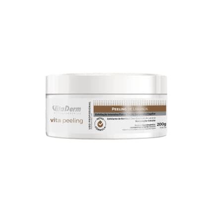Peeling de Laranja 200g Esfoliante Facial e corporal Vita Derm Vita Peeling – Limpeza Profunda