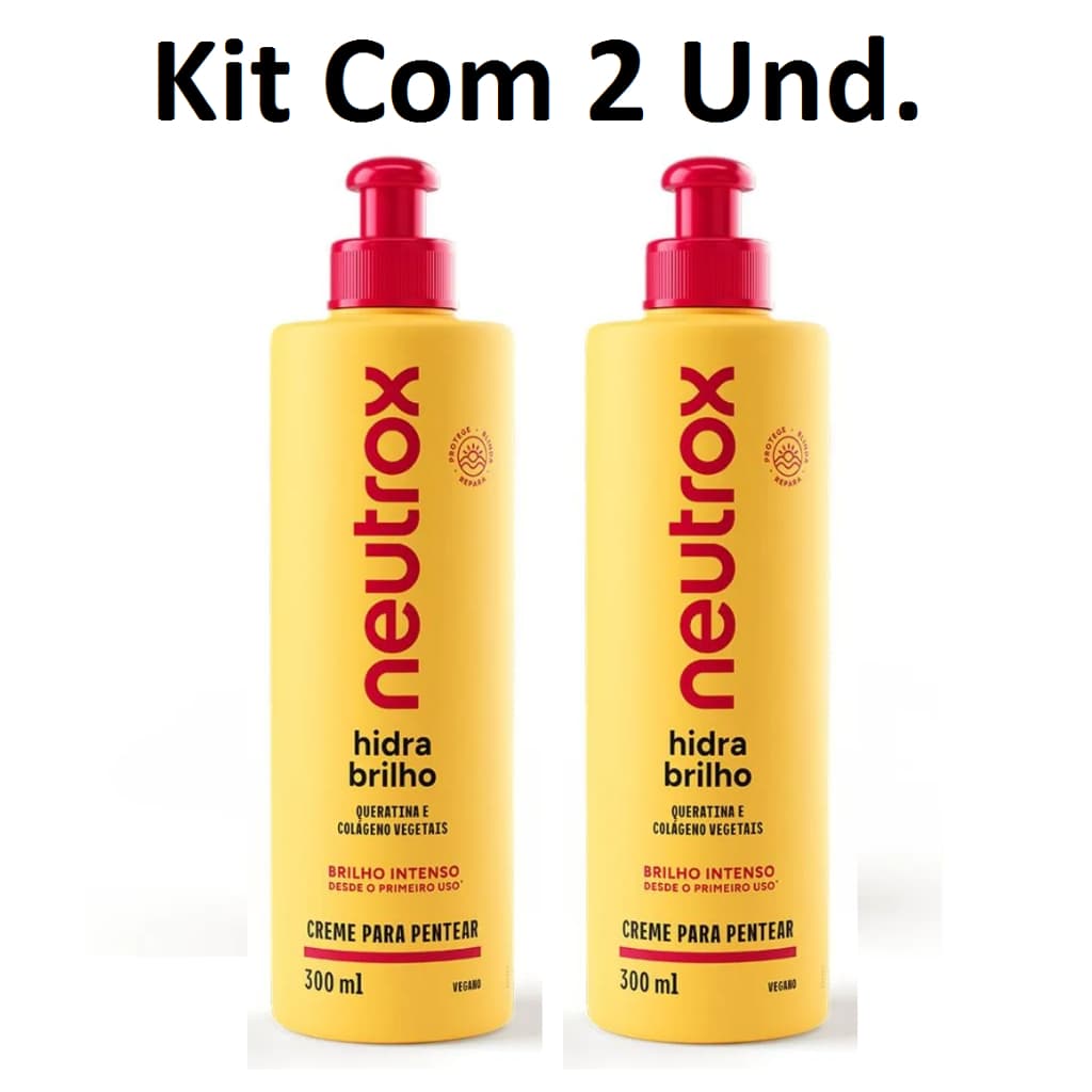 Kit 2 Creme para Pentear Neutrox Clássico 300ml