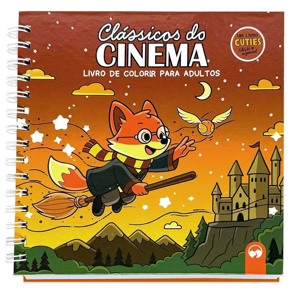 Livro de Colorir Clássicos do Cinema Cuties Edição Especial Vale das Letras