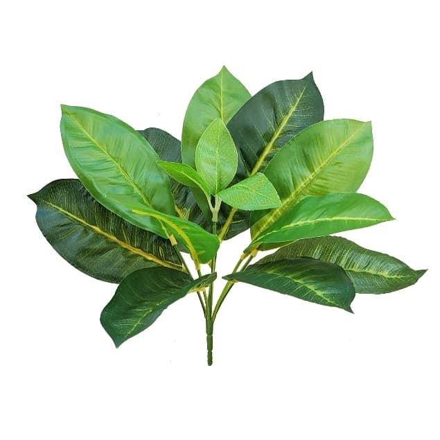 Folhagem Artificial Folha de Bananeira Banana Leaf Galho Planta Decorativa Decoração Jardim Casa
