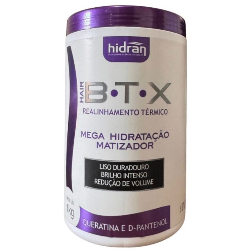 Alisamento Capilar Btx Platinum Liso Duradouro Hidran 1kg