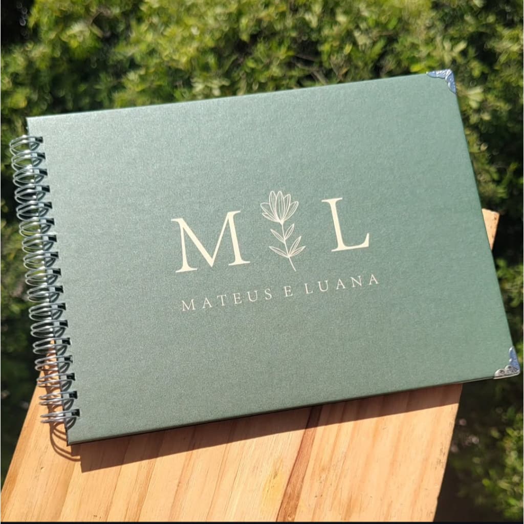 Álbum Scrapbook de casamento ou festa - Personalizado
