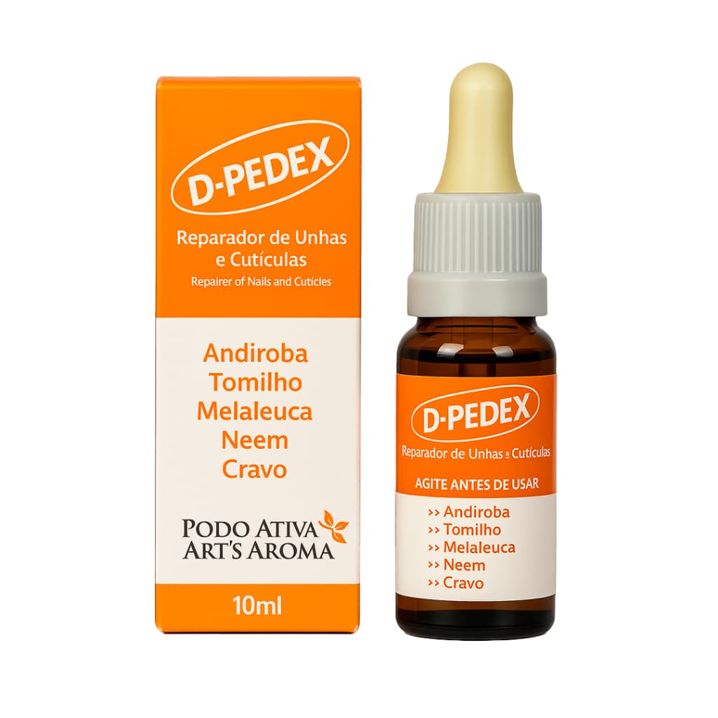 Fortalecedor De Unhas E Cutículas 10ml Tratamento Para Quebradiças Antifúngico Natural