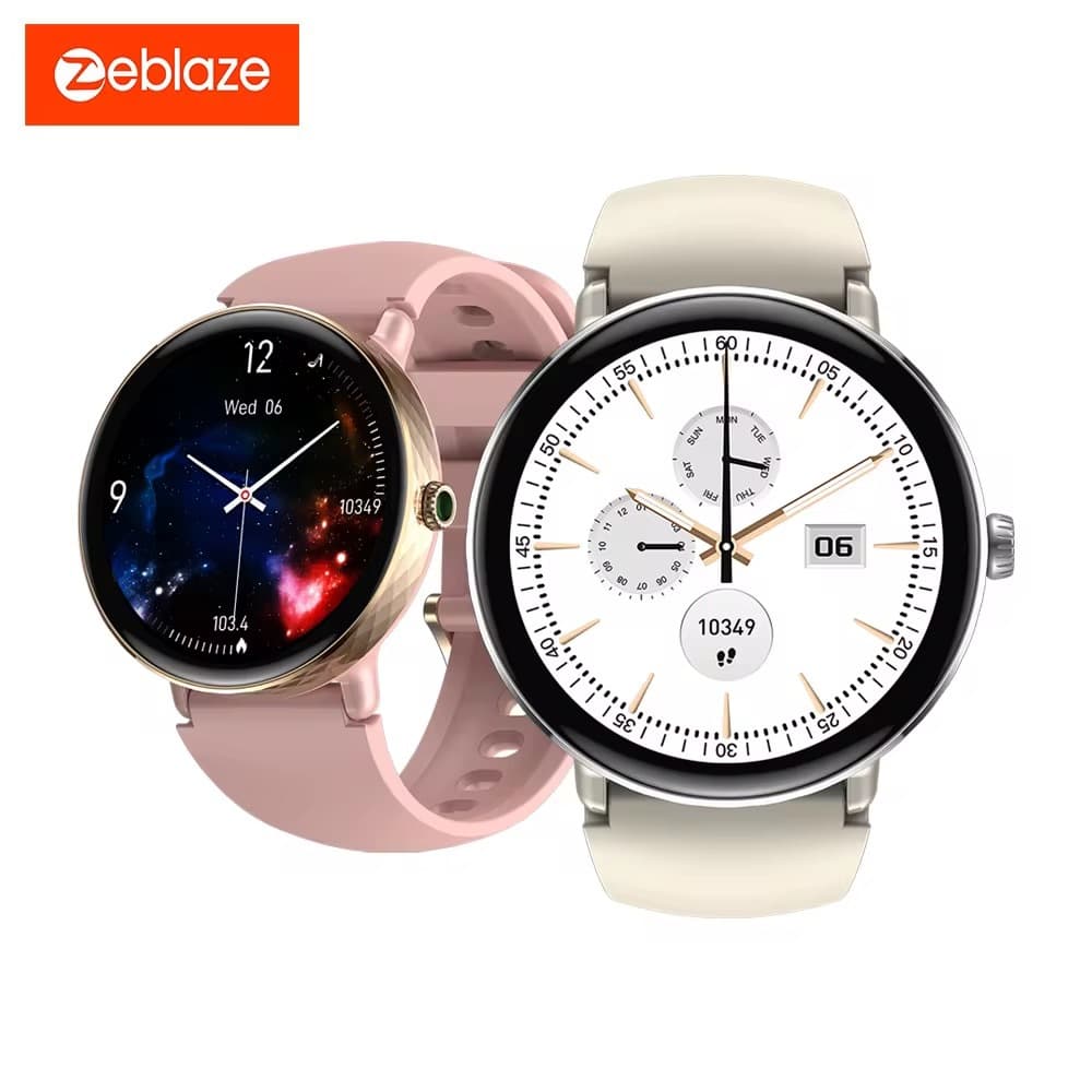Smartwatch Zeblaze Lily 2 – AMOLED 1.2", Chamada Bluetooth, Monitor Cardíaco e O₂