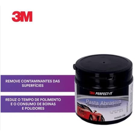 Pasta Abrasiva Clay Bar 3M 200G