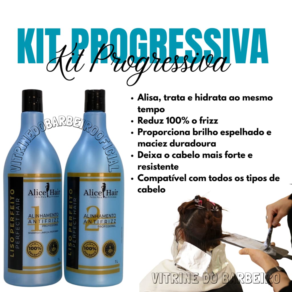 Progressiva Perfect Hair Kit Uso Profissional Sem Formol Top