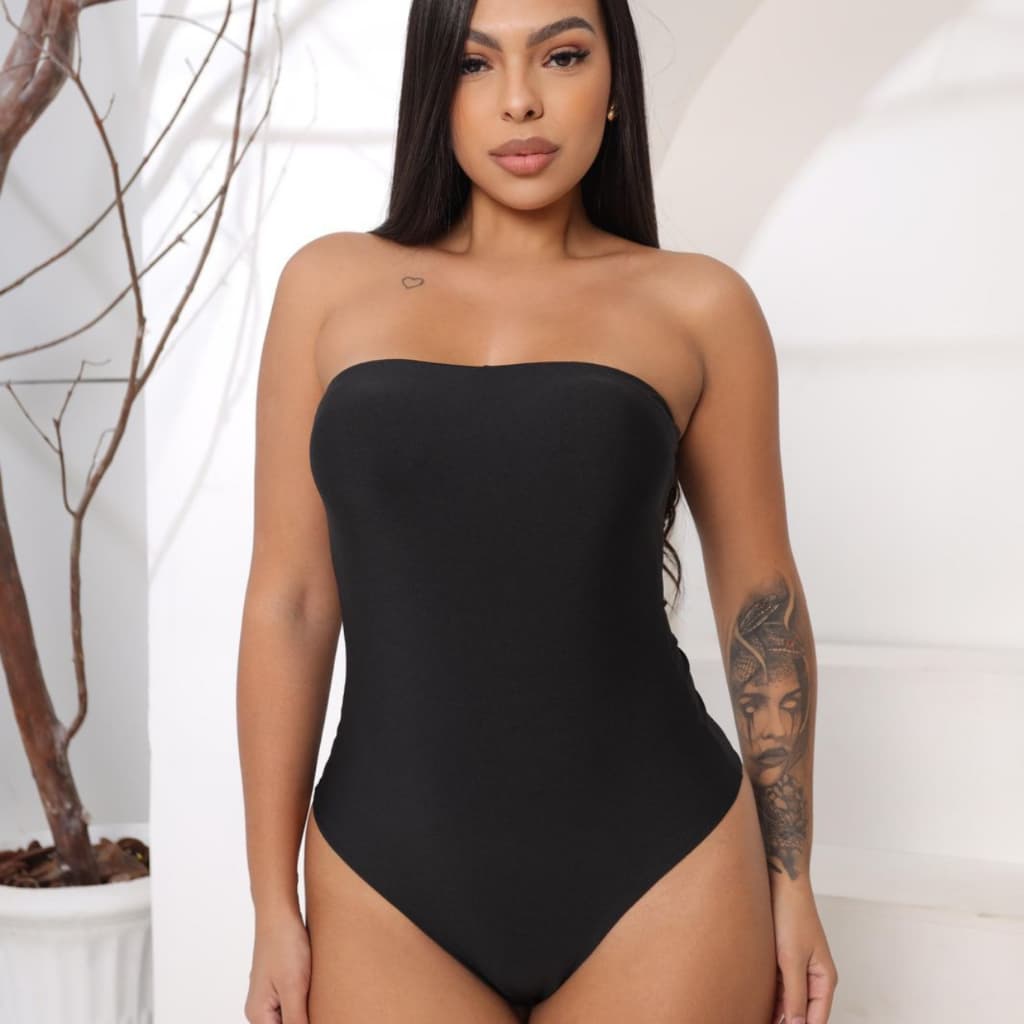 Body Feminino Tomara Que Caia  Suplex Com Bojo