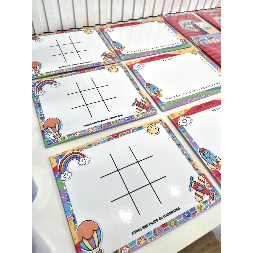 30 LousaS Mágicas + canetinha com apagador - Personalizado em vários temas