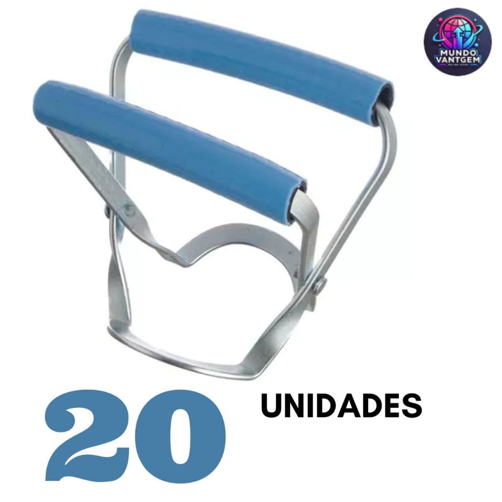 20 Alças Pegador Galão Garrafão De Água Mineral 10 Ou 20 Litros