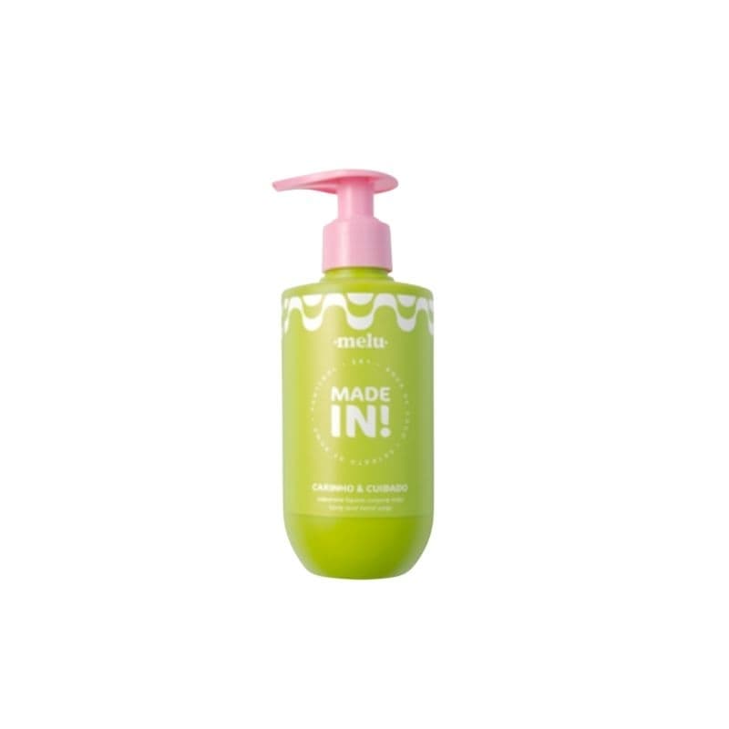 Sabonete Líquido Corpo E Mão Carinho & Cuidado Made In – 230 Ml - Rr-B5101 - Melu