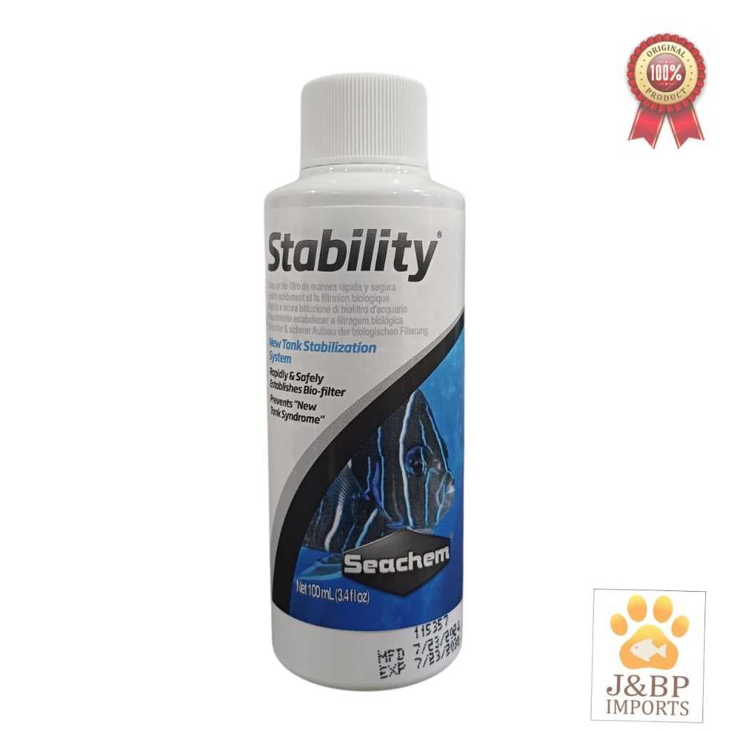 Seachem Stability Acelerador Biológico Para Aquários –50ml /100ml /325ml /Ciclagem Rápida de Aquário