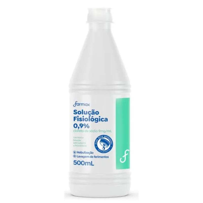 Soro Fisiologico 500ml kit 8 unidades