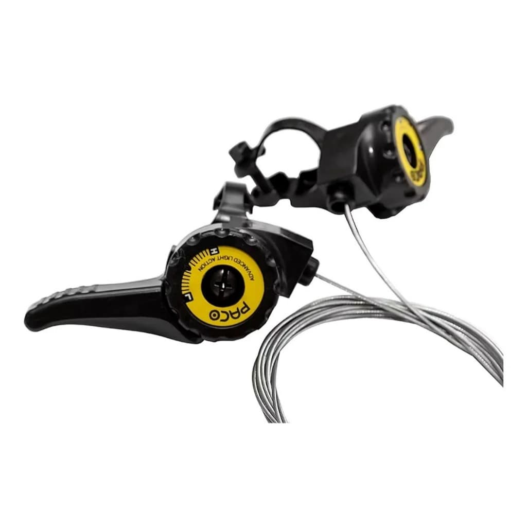 Passador Trocador De Marcha Alavanca PACO Cambio Em Nylon Com Cabo 18V Bicicleta Bike