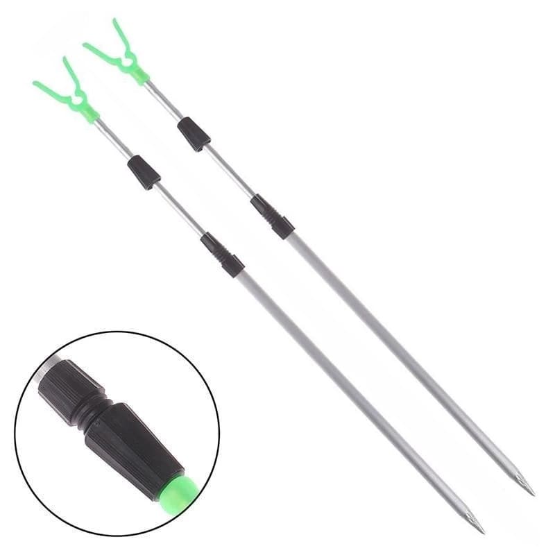 Suporte para Vara de Pesca Telescópico em Alumínio abre até 95cm