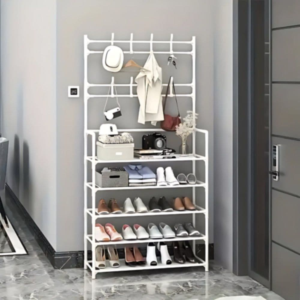 Prateleira Organizadora Multiuso 5 Níveis Sapatos Roupas Casa Quarto Closet