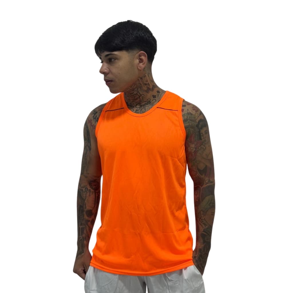 Regata Masculina Esportiva Academia Fit Basica