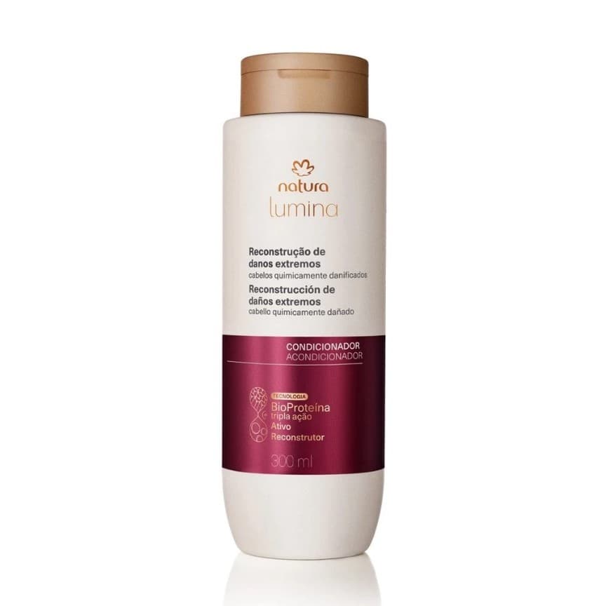 LUMINA CONDICIONADOR BRILHA E PROTEÇÃO DA COR300ml NATURA