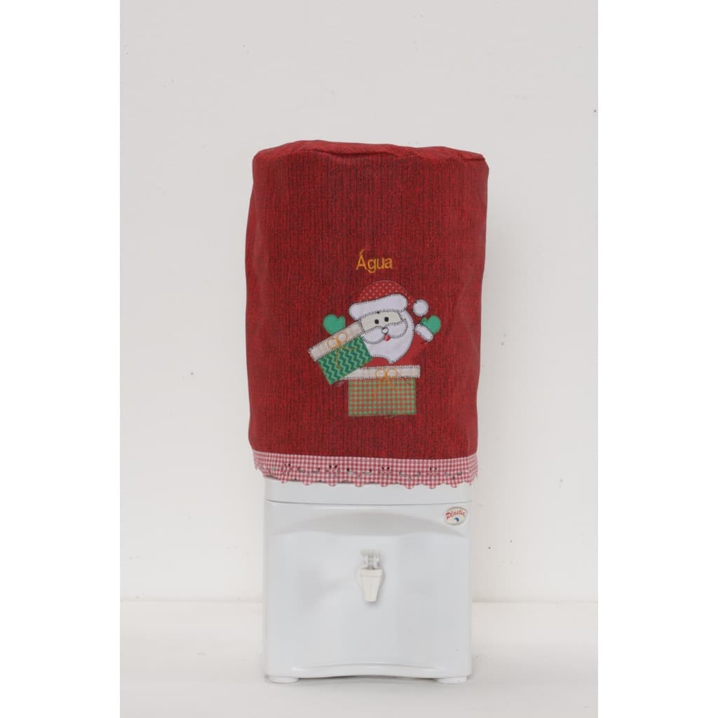 Capa Para Galão de Água Boneco de Neve 20 Litros Filtro de Água Natal Papai Noel