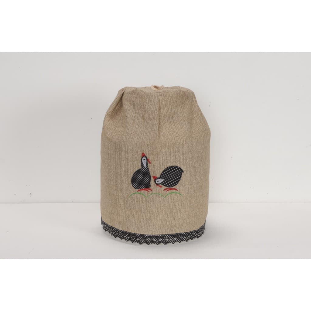 Capa Para Botijão de Gás Estampada Para Decoração De Cozinha Bordada