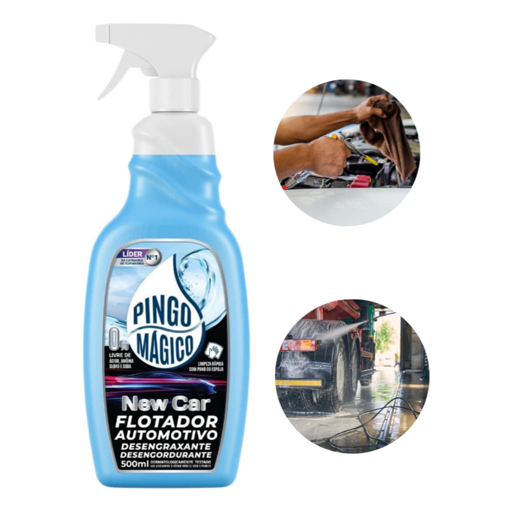 Pingo Mágico Flotador Automotivo New Car 500ml