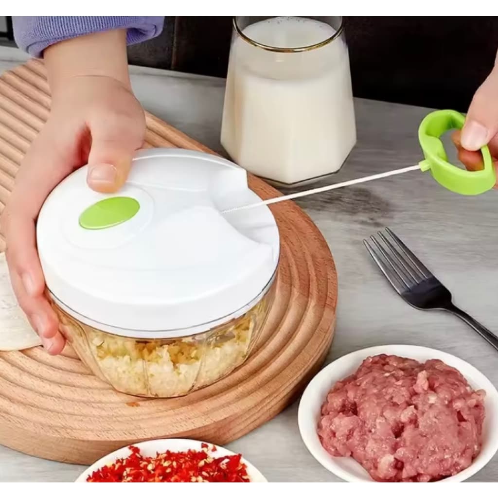 Processador Manual De Alimentos 500ml Triturador De Alimentos