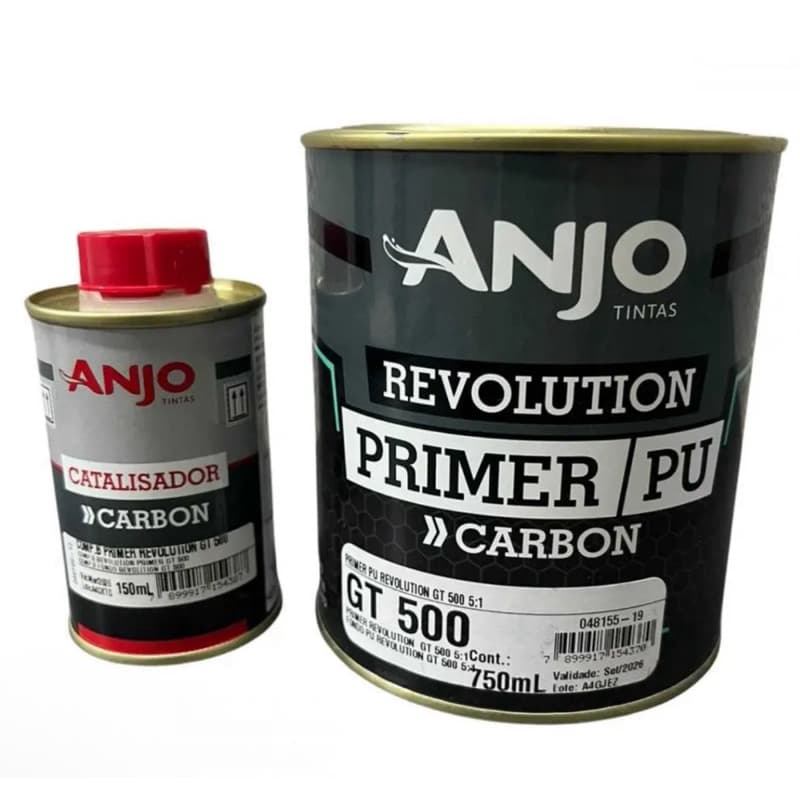 Primer PU Revolution GT500 750ml+ Catalisador Carbon 150ml