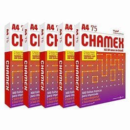 Papel Sulfite A4 Chamex 210x297 cx c/ 2500fls