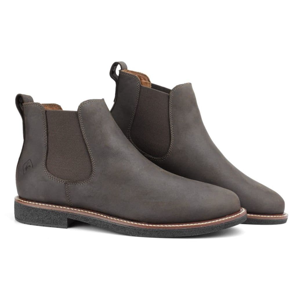 Botina Bota Chelsea Masculina Couro Legítimo Confortável Leve Macia Elegante
