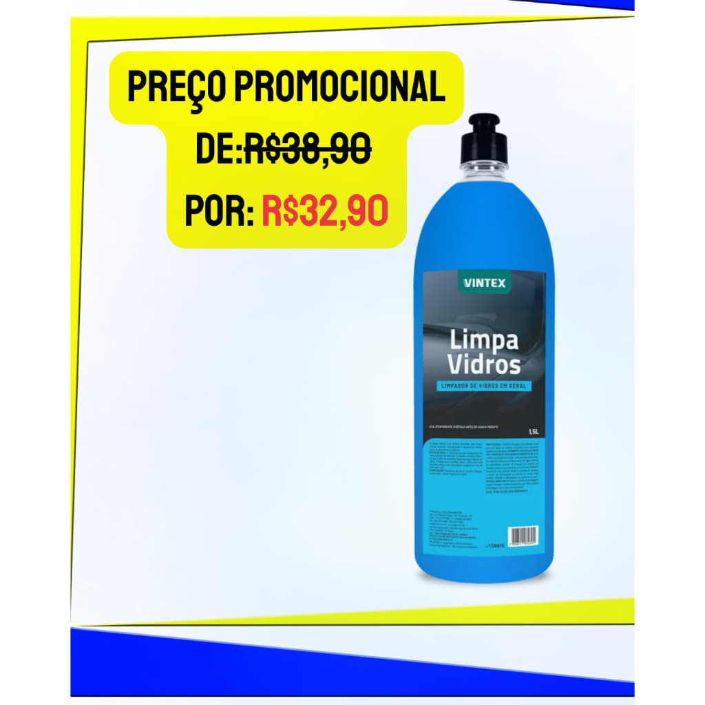 Limpa Vidros 1,5L - Vintex