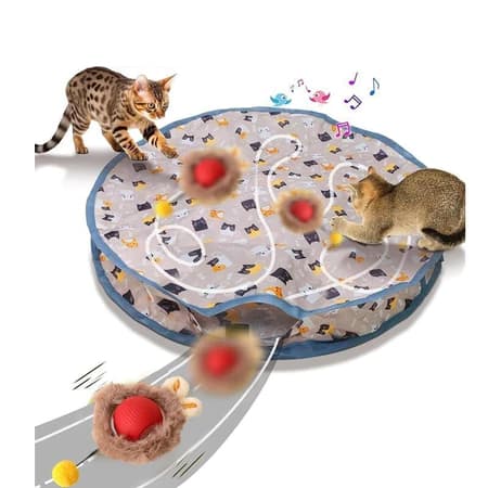 Brinquedo para gatos, capa de caça, brinquedo elétrico para animais de estimação, bola rolante, brinquedo para gatos