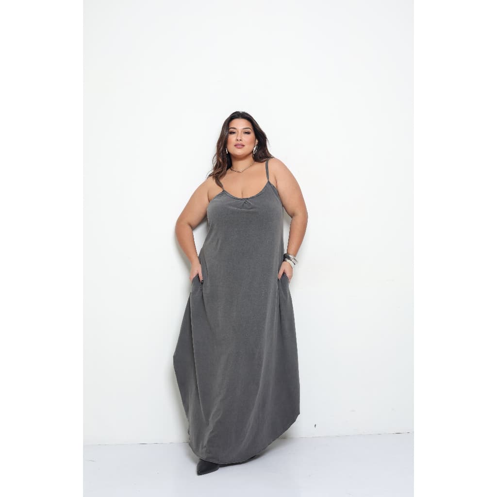 Vestido DEZA Plus Size 100% Algodão