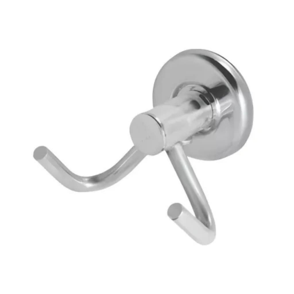 Gancho Cabide Duplo Banheiro Porta Toalha Luxo