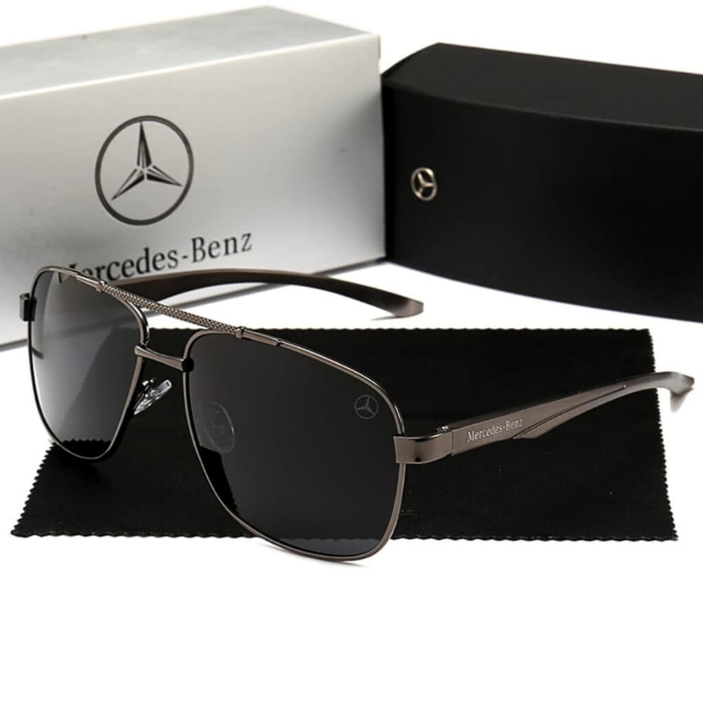 Óculos De Sol Masculino Mercedes-benz 1046 Polarizado Proteção Uv-400