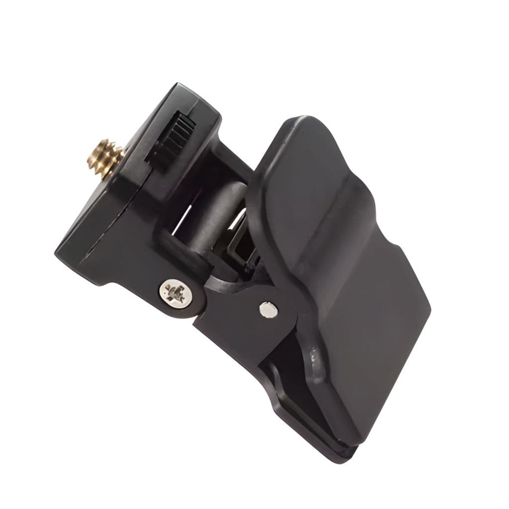 Clipe de Fixação com Rosca 1/4 Para Celular Flash Luz Led Câmera