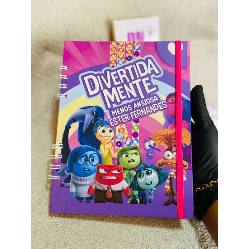 caderno diário de emoções infantil juvenil para pintar e se divertir