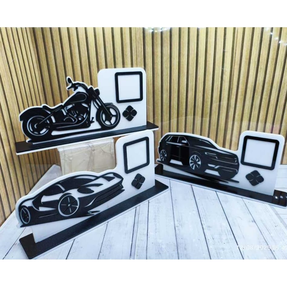 Placa Pix QRCOD Carro Moto/Mecânica/Automóveis/Pneu/Acrílico