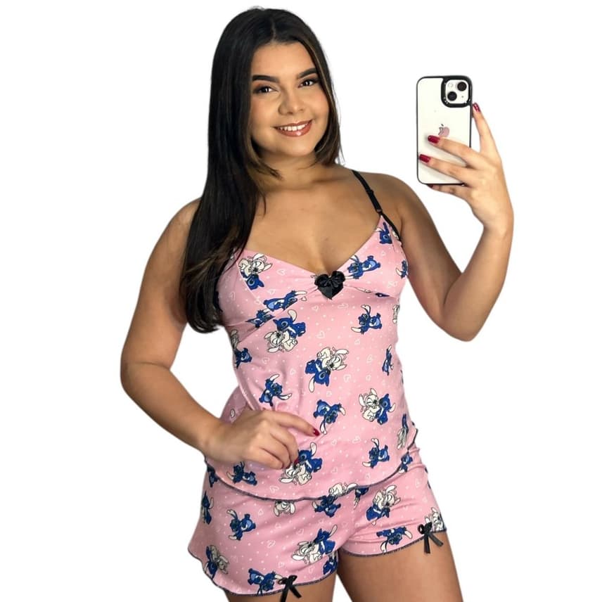 Pijama Feminino Verão com Alça