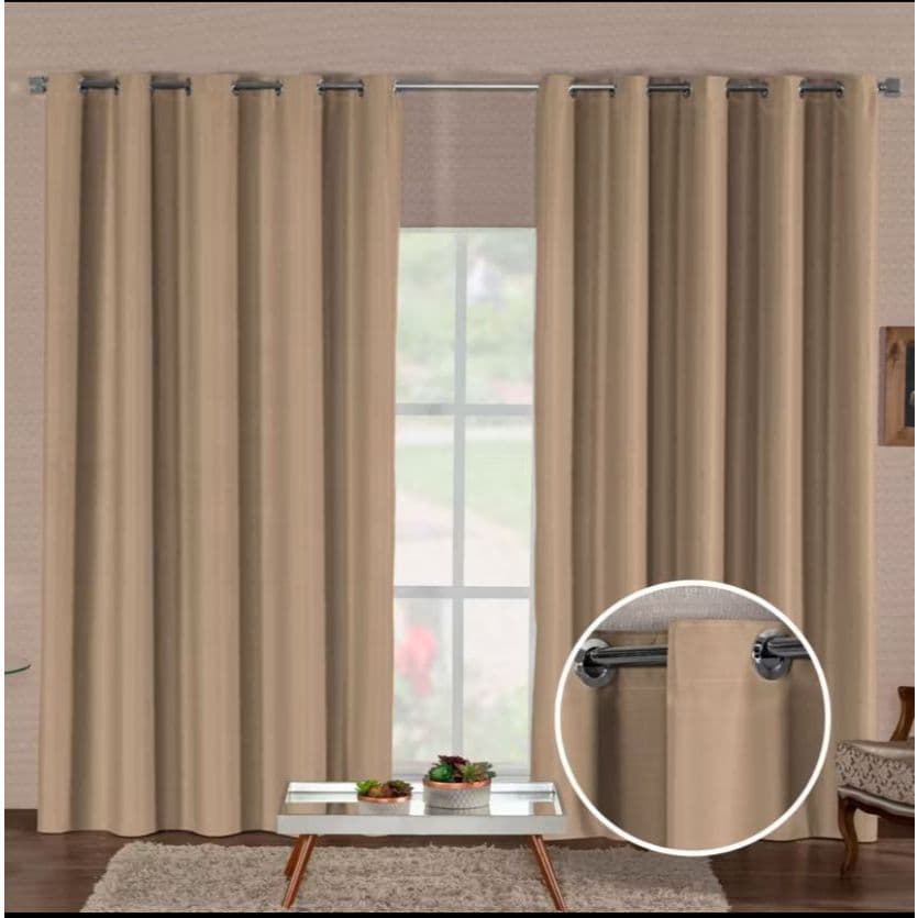 Cortina Sala e Quarto em Tecido Blecaute Corta 100% Luz Premium OFERTAS