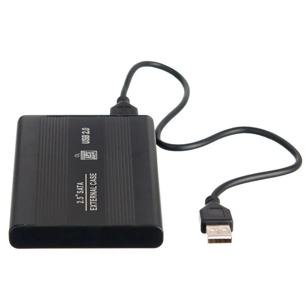 HD Externo 500GB USB 2.0 – Preto