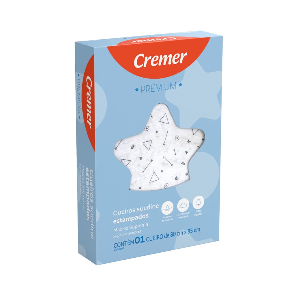 Cueiro Suedine Premium Estampado Cremer