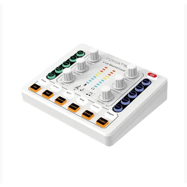 Mesa de Som Amplificadoralificadora 800mAh Tomate MPS-001 - Tomate