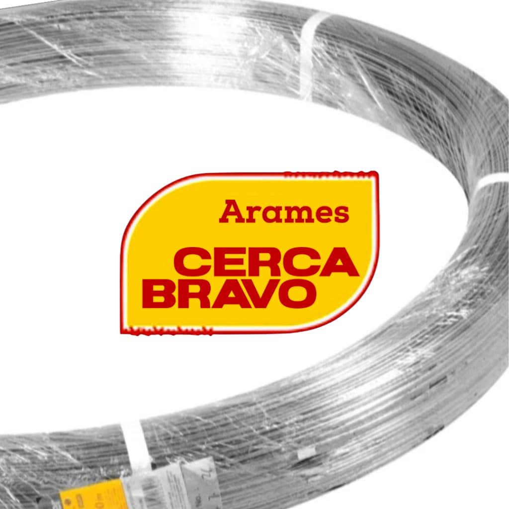 Arame Galvanizado Liso - fruticultura aérea 150 metros - parreiral - uva maracujá kiwi tomate - alta resistência