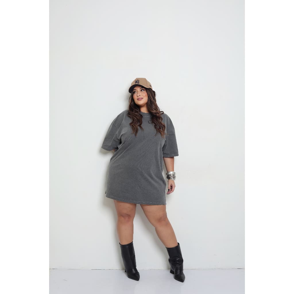 Camiseta Oversized Feminina Plus Size