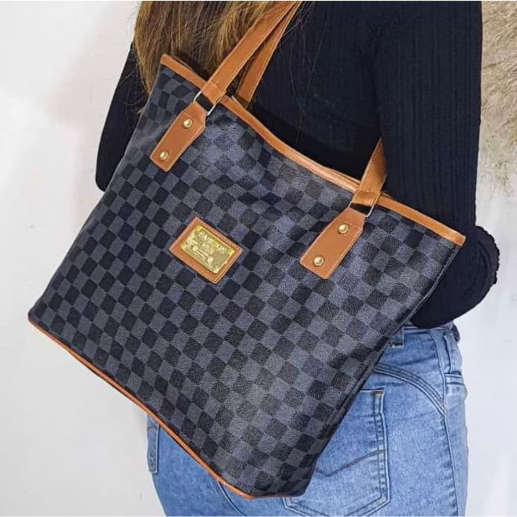 Bolsa Feminina Grande De Ombro De Lado Universitário Trabalho Passeio