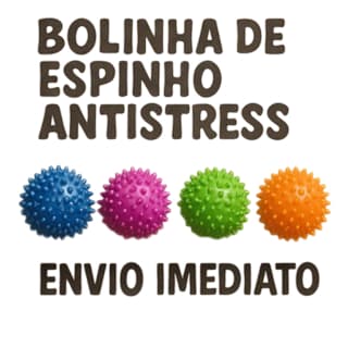 BOLINHA PARA PET ANTI-STRESS/ Bolinha anti-stress com espinhos e apito