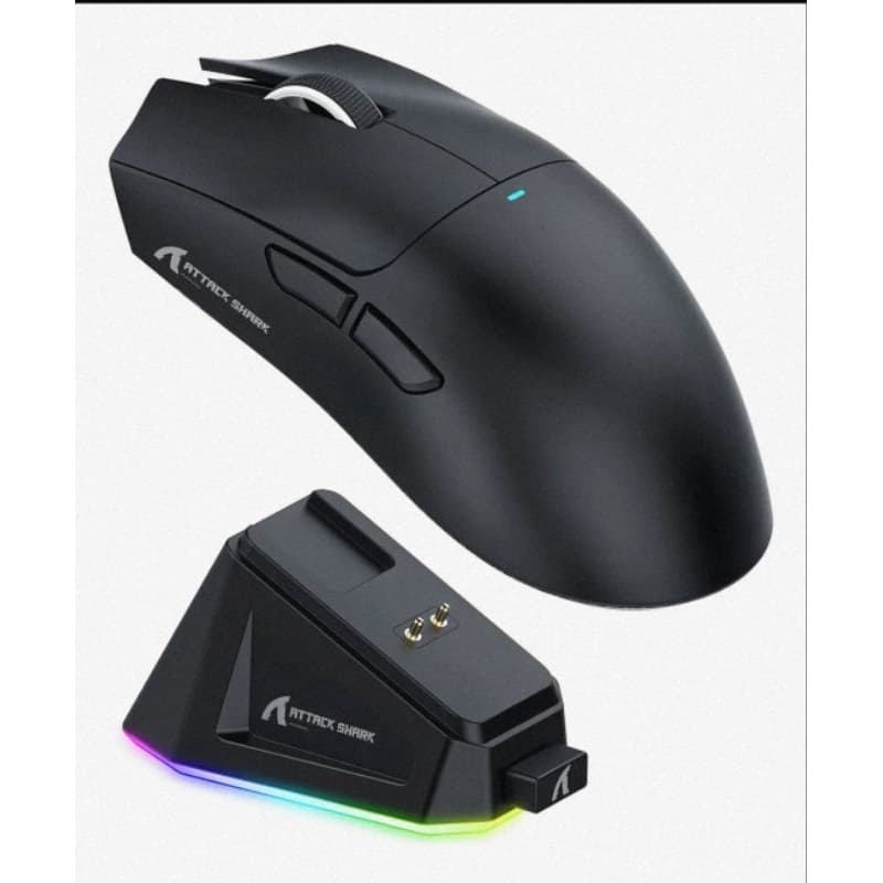 Mouse Gamer X11 Attack Shark Tri Mode 22000dpi Paw3311 Dock